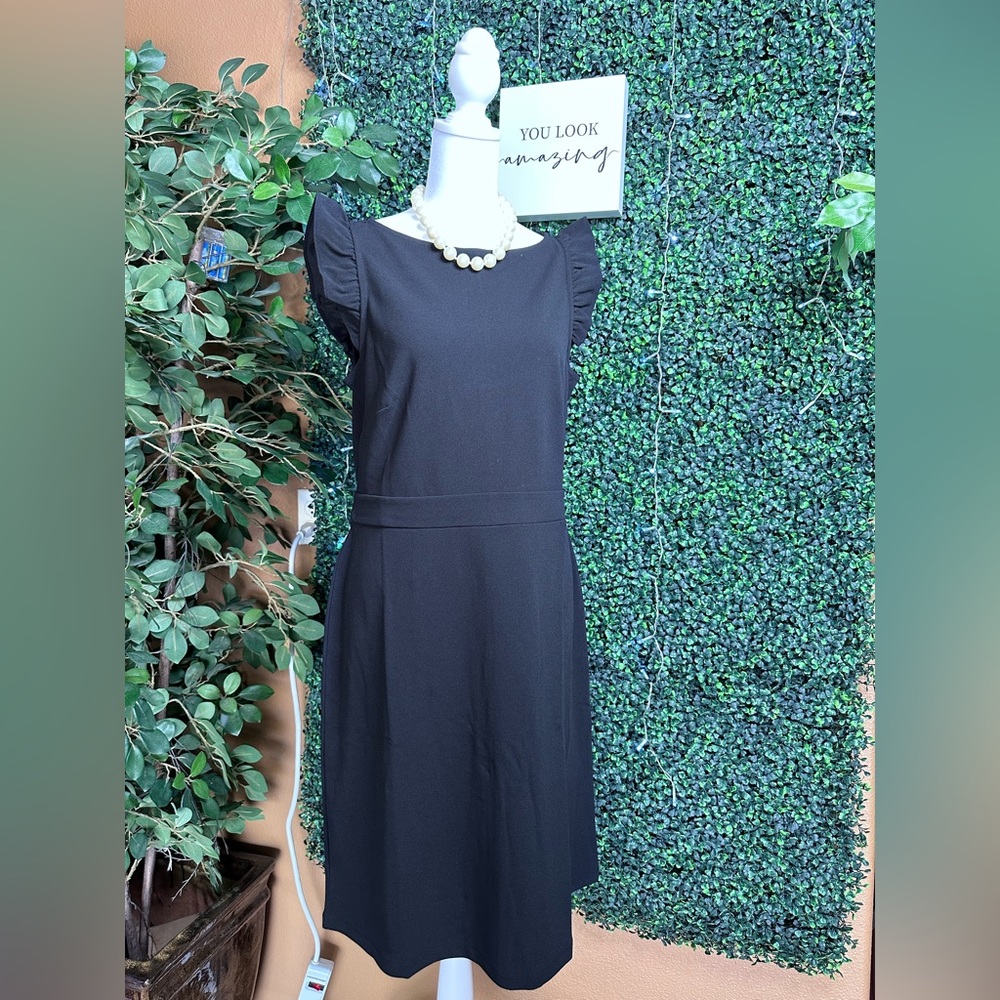 Ladies size 8 little black dress by Ann Taylor Factory